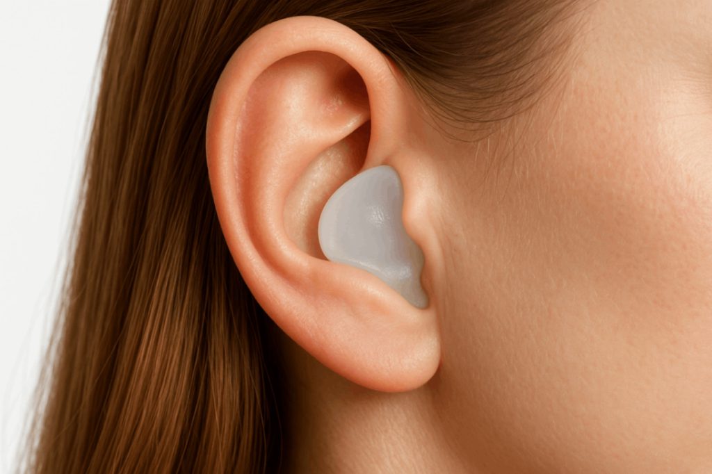 تصویر گوش گیر سیلیکونی ( ear plugs ) - نمای 2